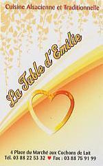 "Photo of A la table d'Emilie"